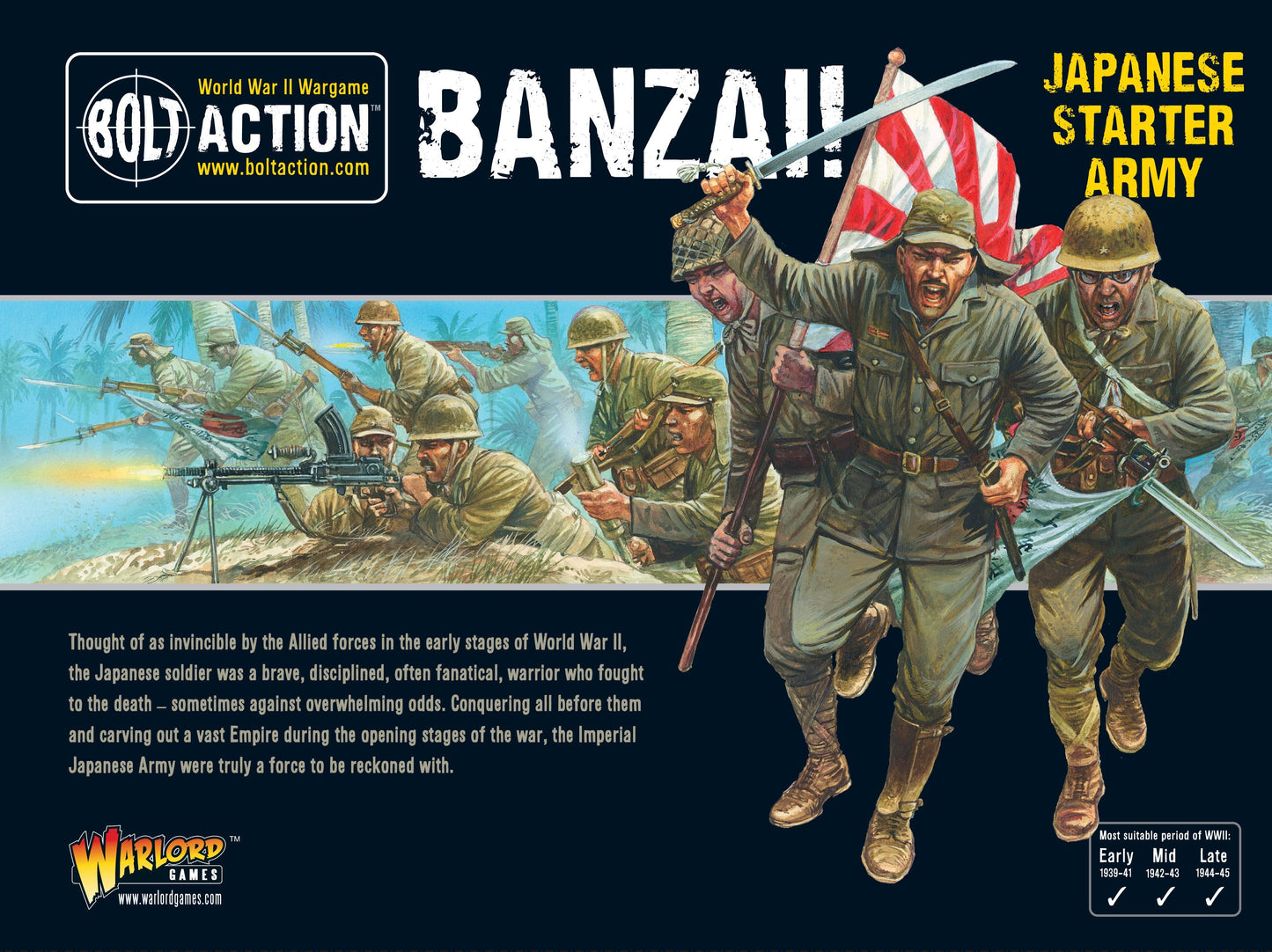 Japanese Banzai! Starter Army - Bolt Action