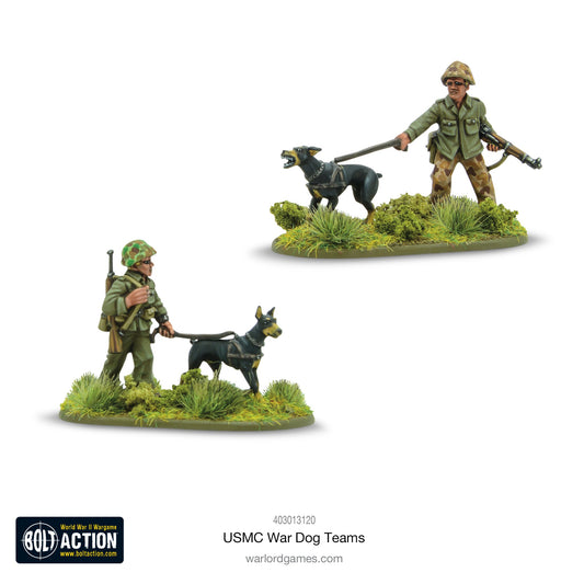 US Marine War Dog Team - Bolt Action