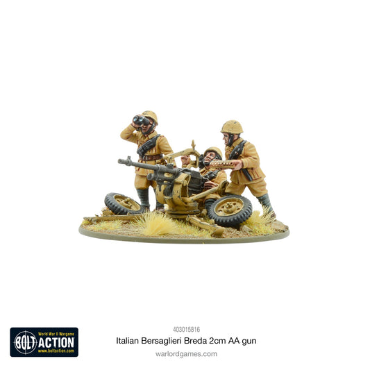 Italian Bersaglieri Breda 2cm AA gun - Bolt Action