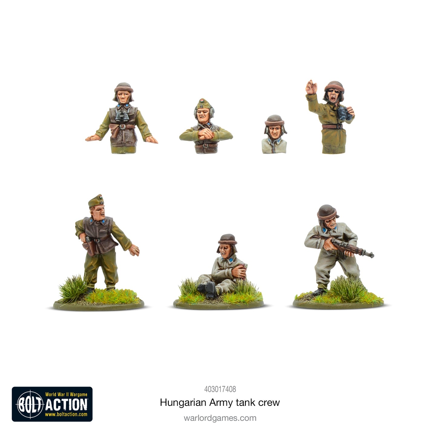 Hungarian tank crew - Bolt Action