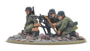 German Veteran Infantry MMG team - Bolt Action