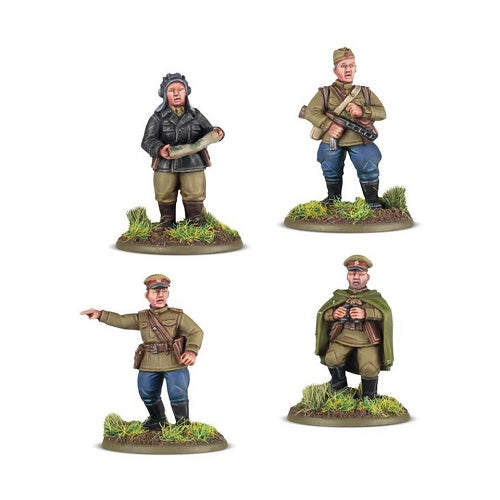Soviet Platoon commanders - Bolt Action