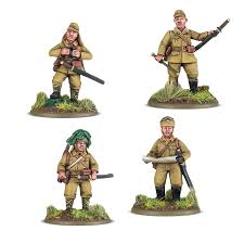 Japanese Platoon Commanders - Bolt Action