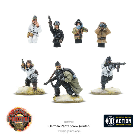 Achtung, Panzer! German Panzer Crew (Winter)