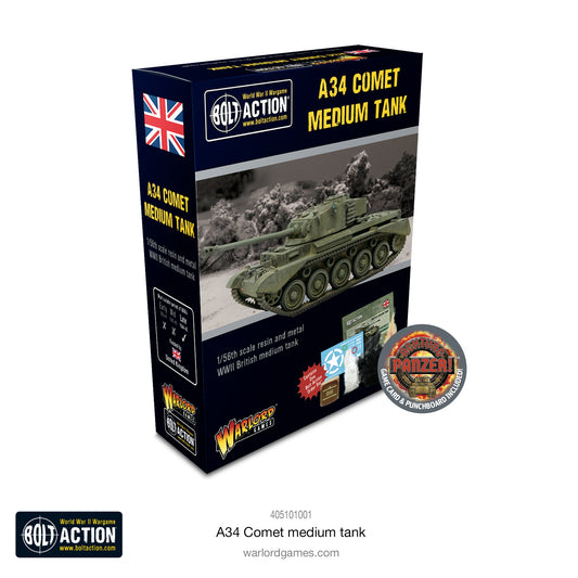 British A34 Comet Tank- Bolt Action