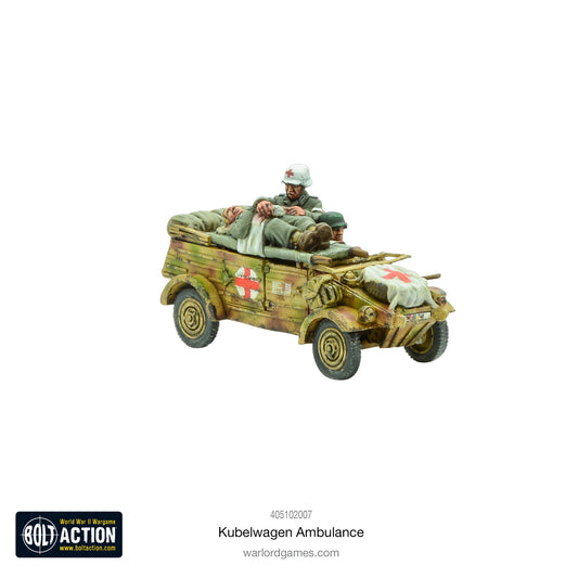 German Kubelwagen Ambulance - Bolt Action