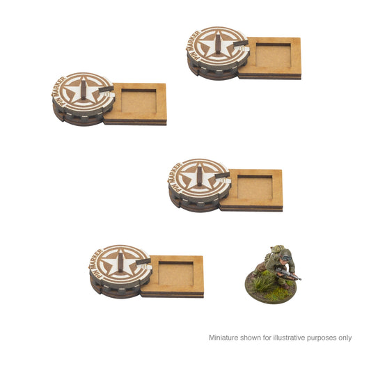 Bolt Action Unit Pin Markers - US