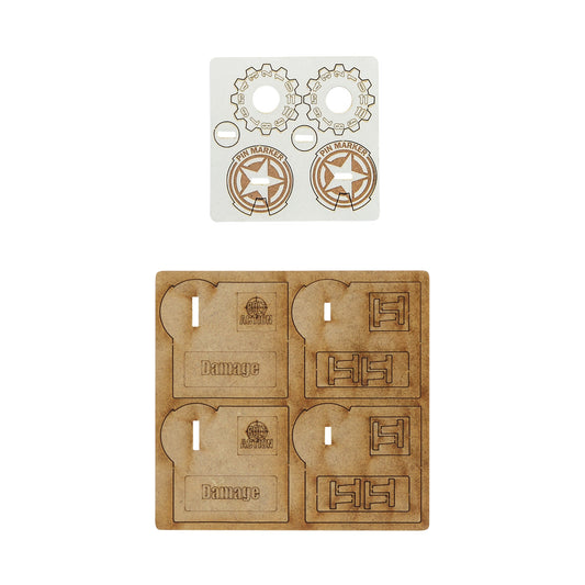 Bolt Action Vehicle Pin Markers - US