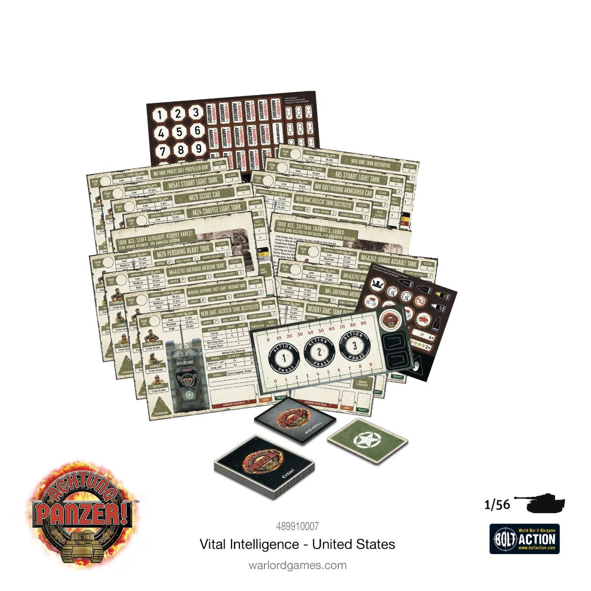 Achtung, Panzer! US Card bundle