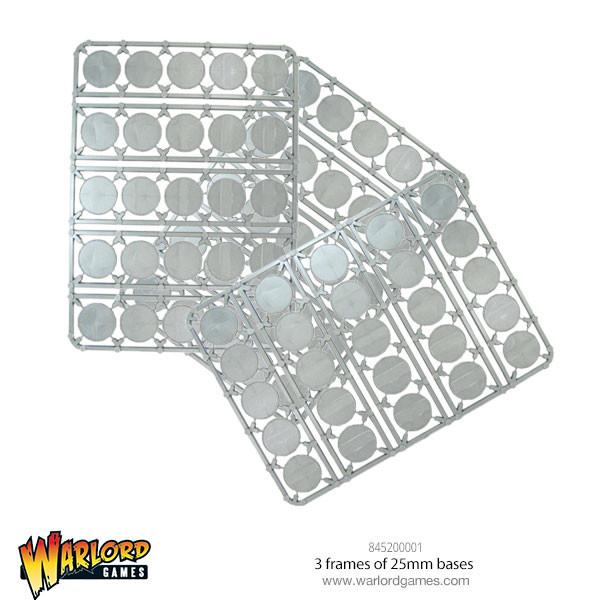 Bolt Action 25mm bases - 3 Frames