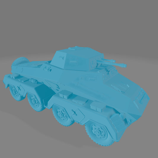 German Sd. Kfz. 231 8-Rad - No Front