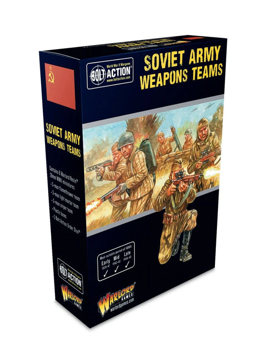 Soviet Weapons Teams - Bolt Action