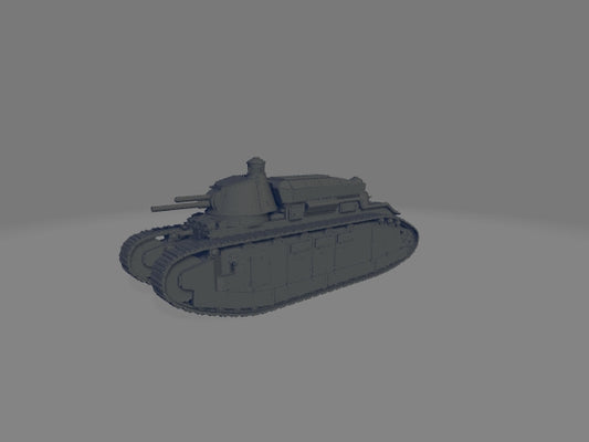French Char 2C Normandie