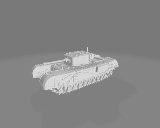 British MK.VII Churchill A22 Crocodile