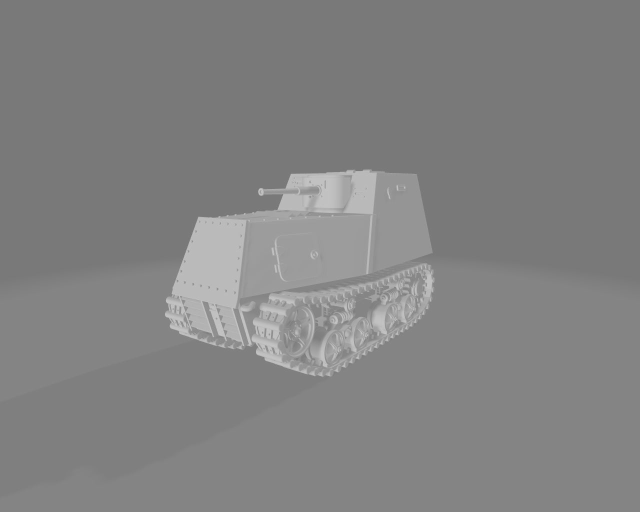 Soviet KhTZ-16 Light Tank