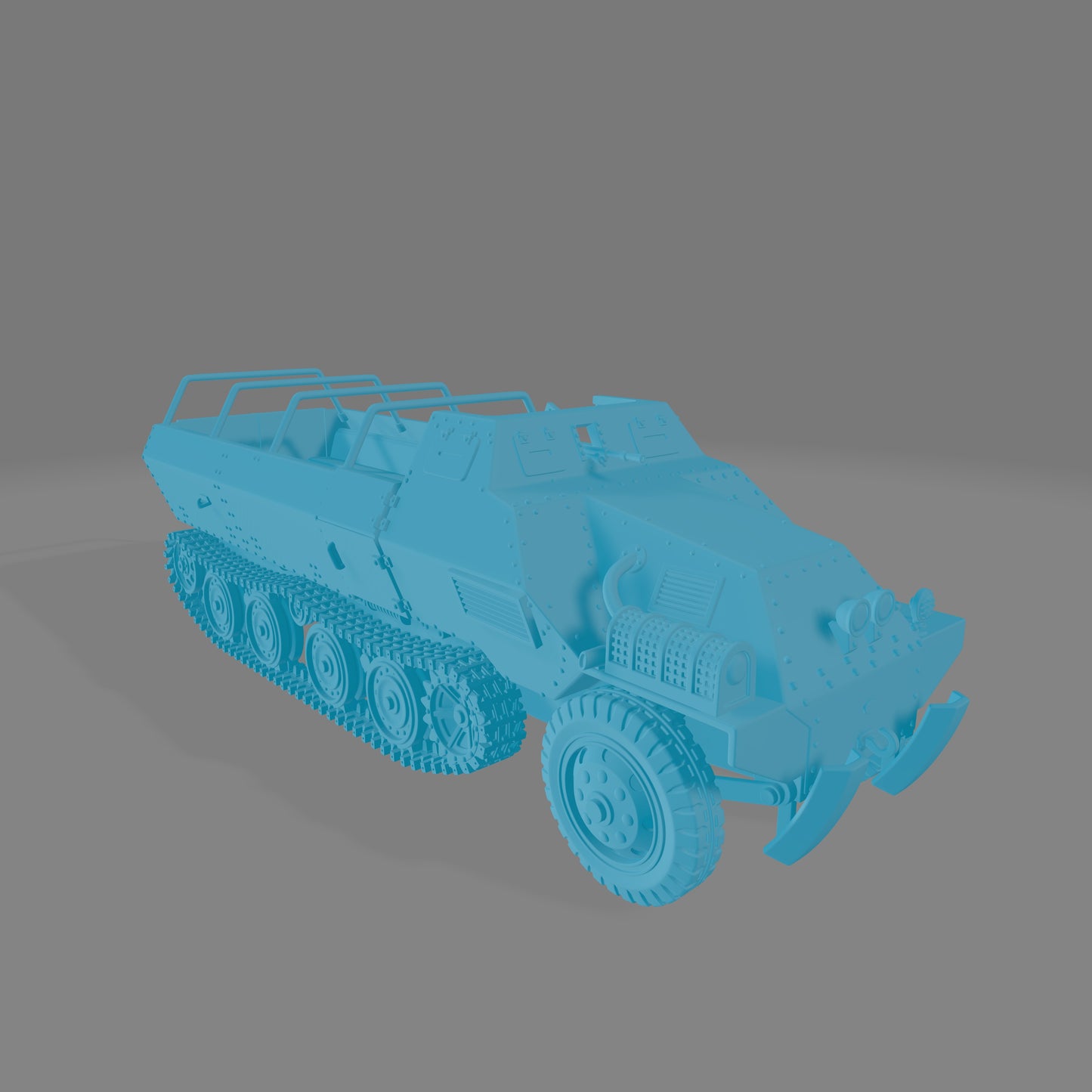 Japanese Type 1 Ho-Ha Half-track - No Canopy