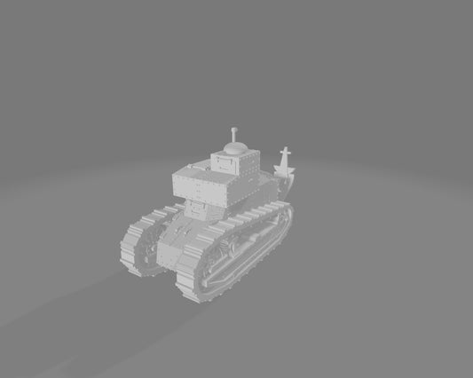 French Renault FT TSF