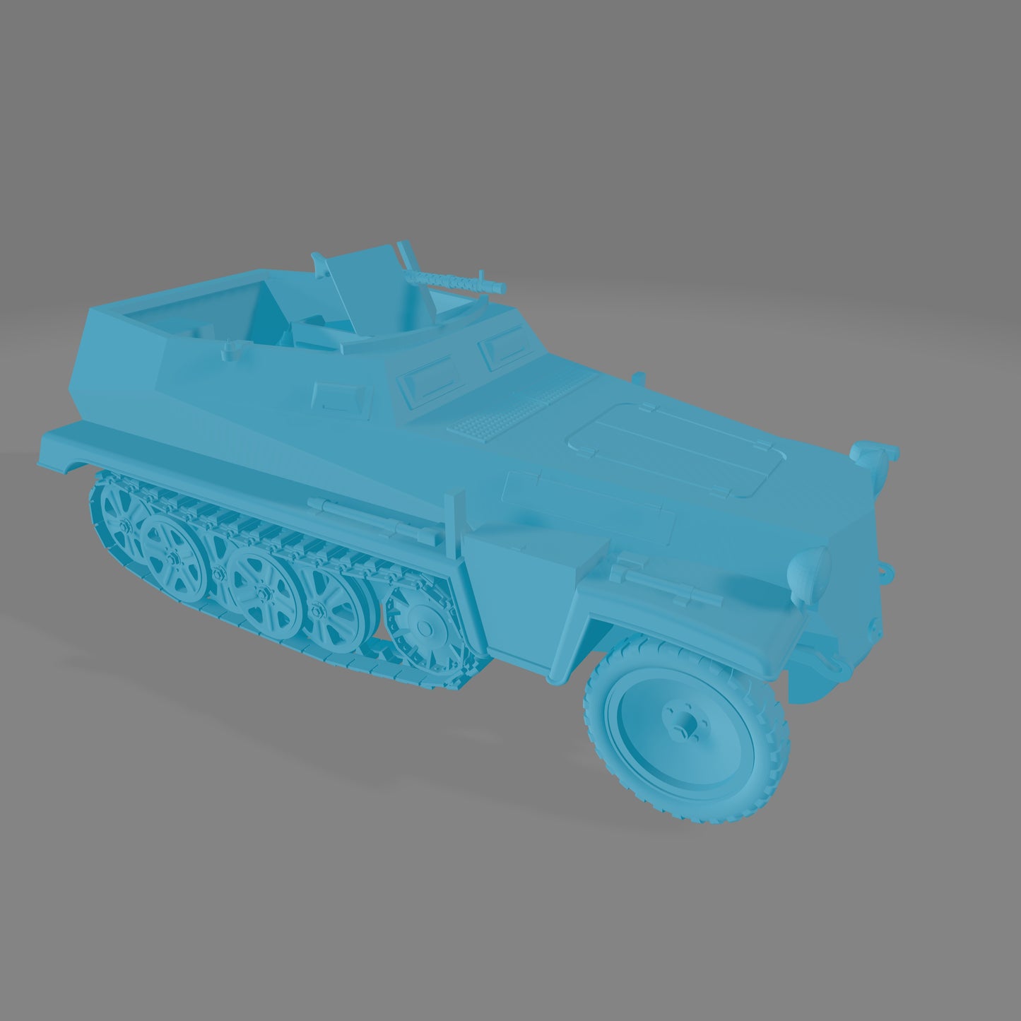 German Sd.Kfz. 250.1 #2 - W Driver