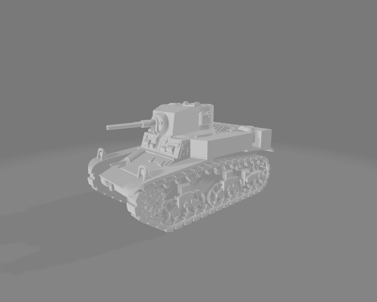 American M3A1 Stuart