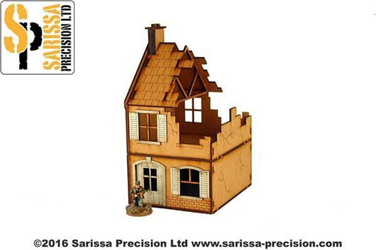 Terrace House - Destroyed - Sarissa Precision/Bolt Action