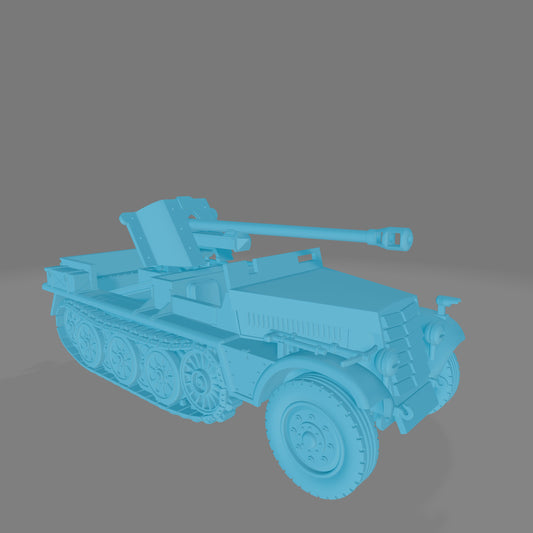 German Sd. Kfz. 10/5 - Pak38