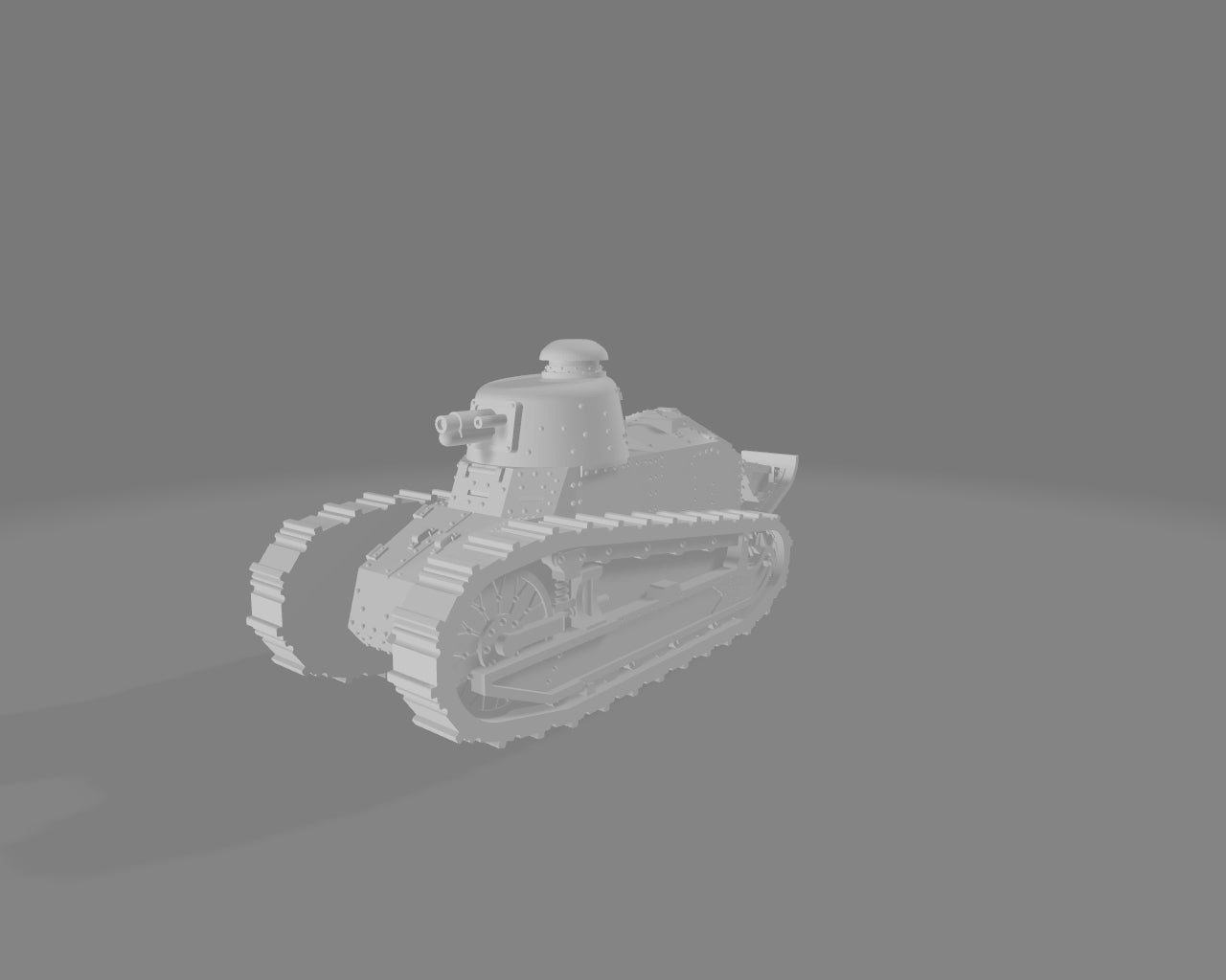 French Renault FT-17 37mm