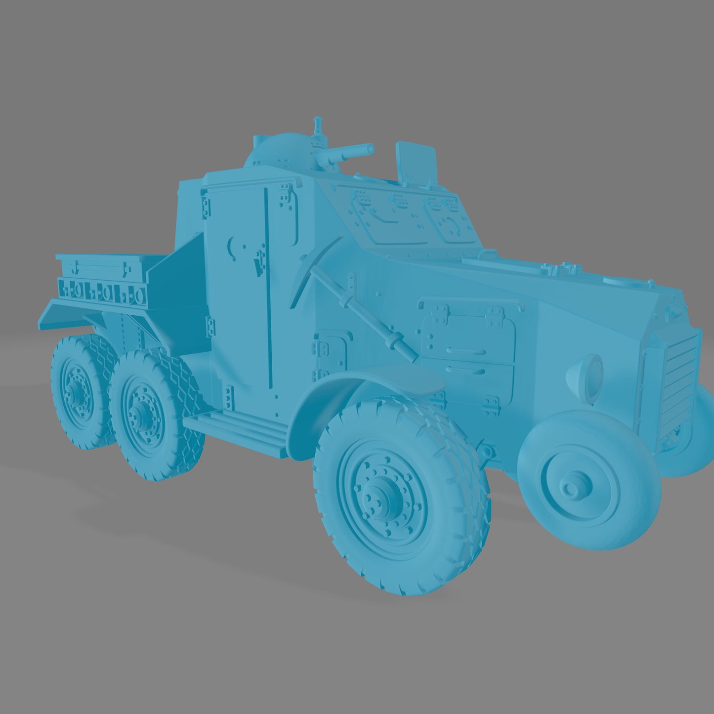 French Laffly S15 TOE Artillery Tractor - Open Hatch