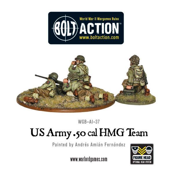 US Army 50 Cal HMG Team - Bolt Action