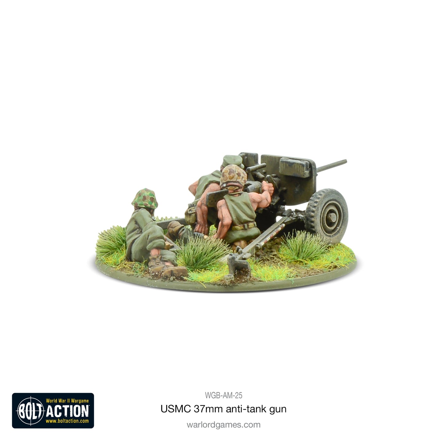 US Marine M3A1 37mm ATG - Bolt Action