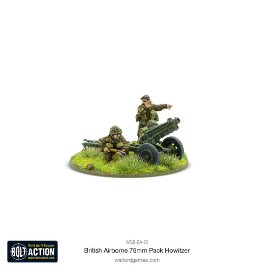 British Para 75mm Pack Howitzer & Crew - Bolt Action