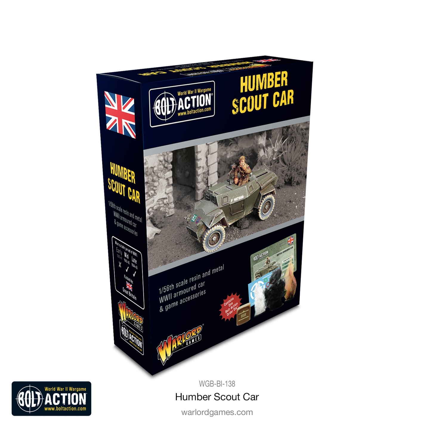 British Humber Scout Car - Bolt Action