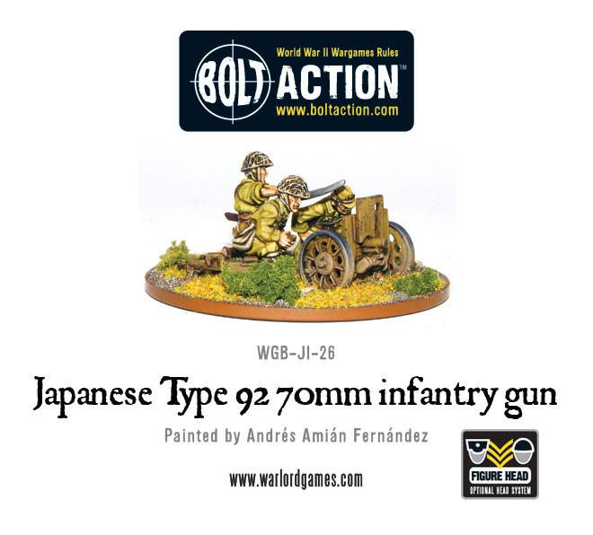 Japanese Type 92 70mm Infantry Gun - Bolt Action