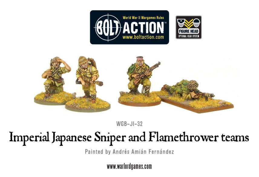 Japanese Sniper & Flame Team - Bolt Action