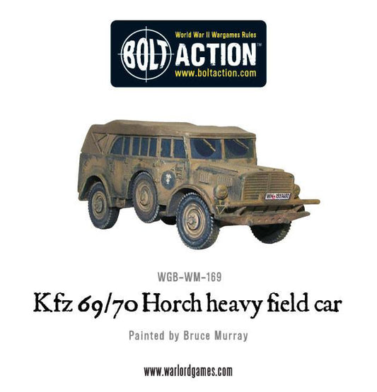 German Kfz 69/70 Horch Heavy Field Car - Bolt Action