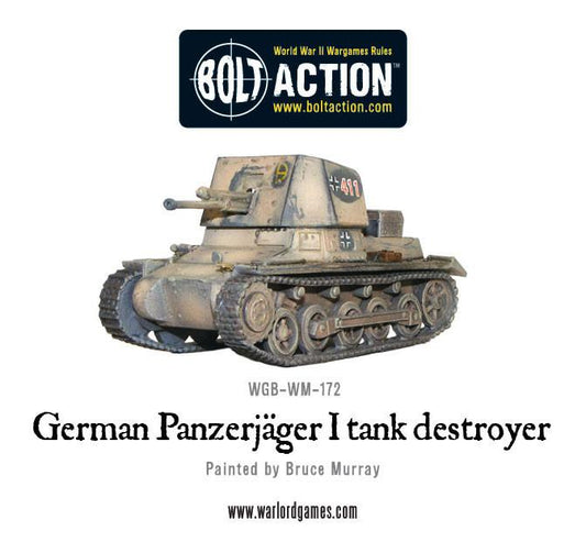 German Panzerjager I Tank Destroyer - Bolt Action