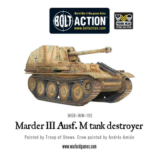 German Marder III ausf M - Bolt Action