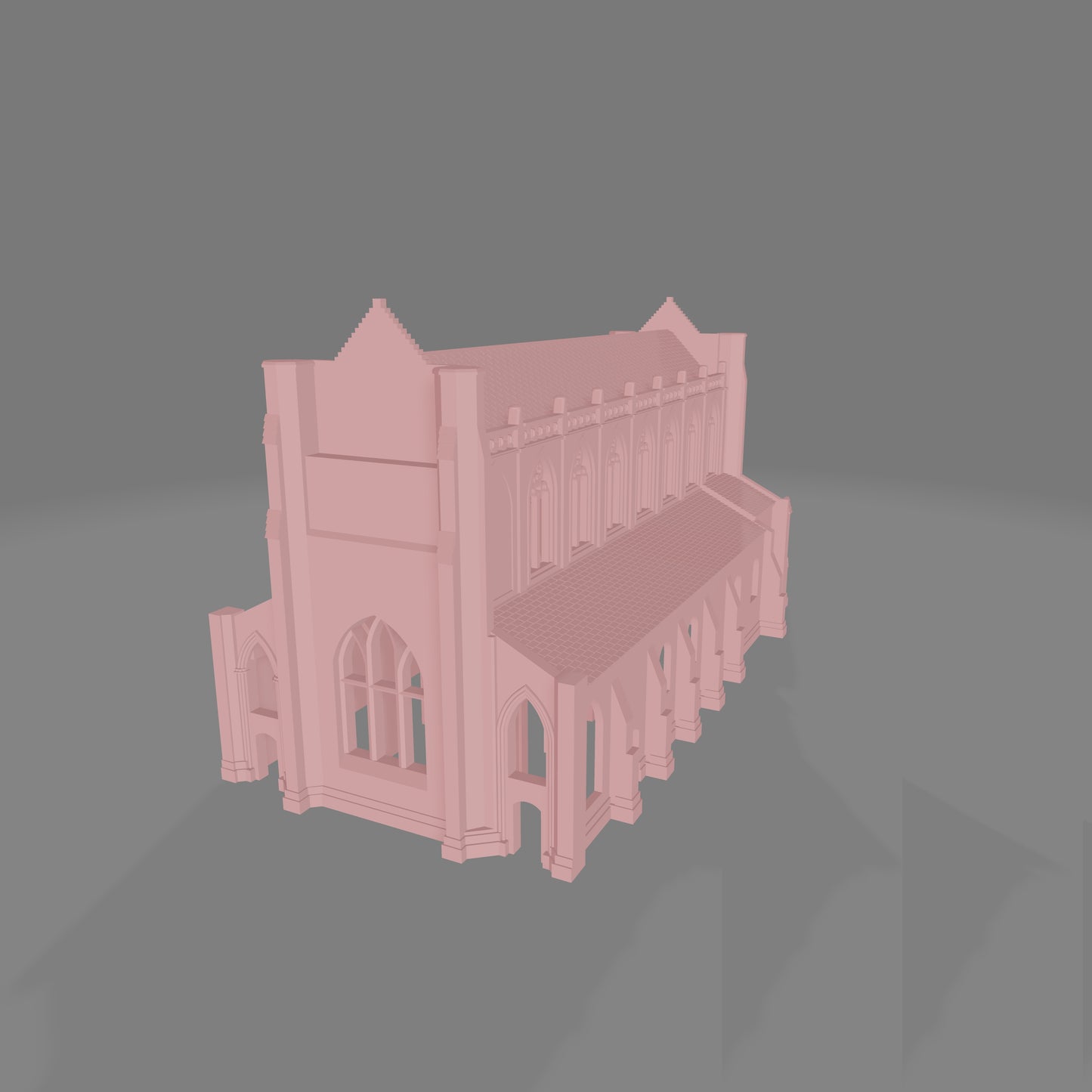 French Ardennes Abbey - Commissioned