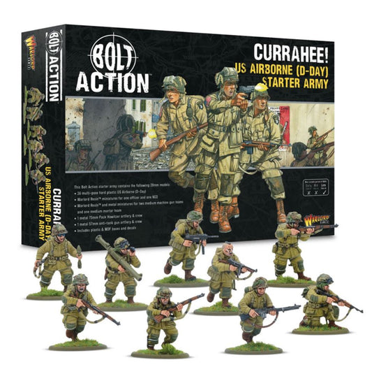 US Airborne Currahee! D-Day Starter Army - Bolt Action