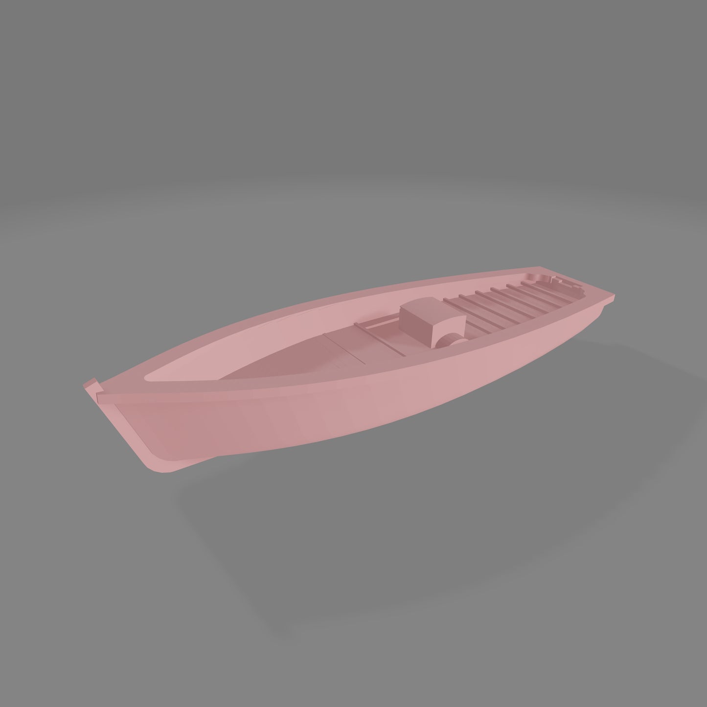 Italian Row Boat w. Hull #1 - Commissioned