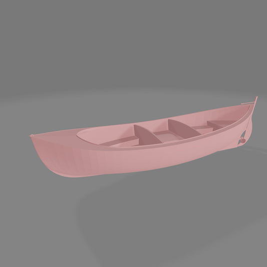 Italian Row Boat #3 w. Hull - Commissioned