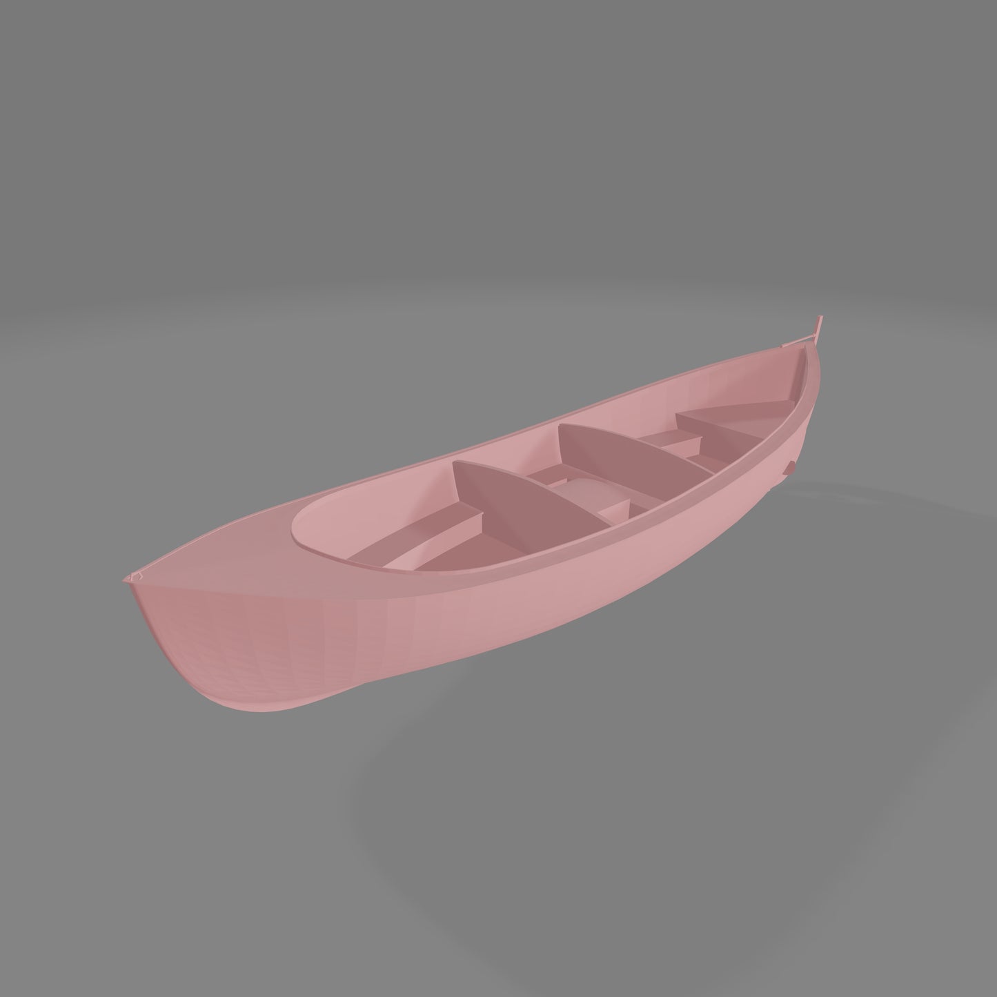 Italian Row Boat #4 w. Hull - Commissioned