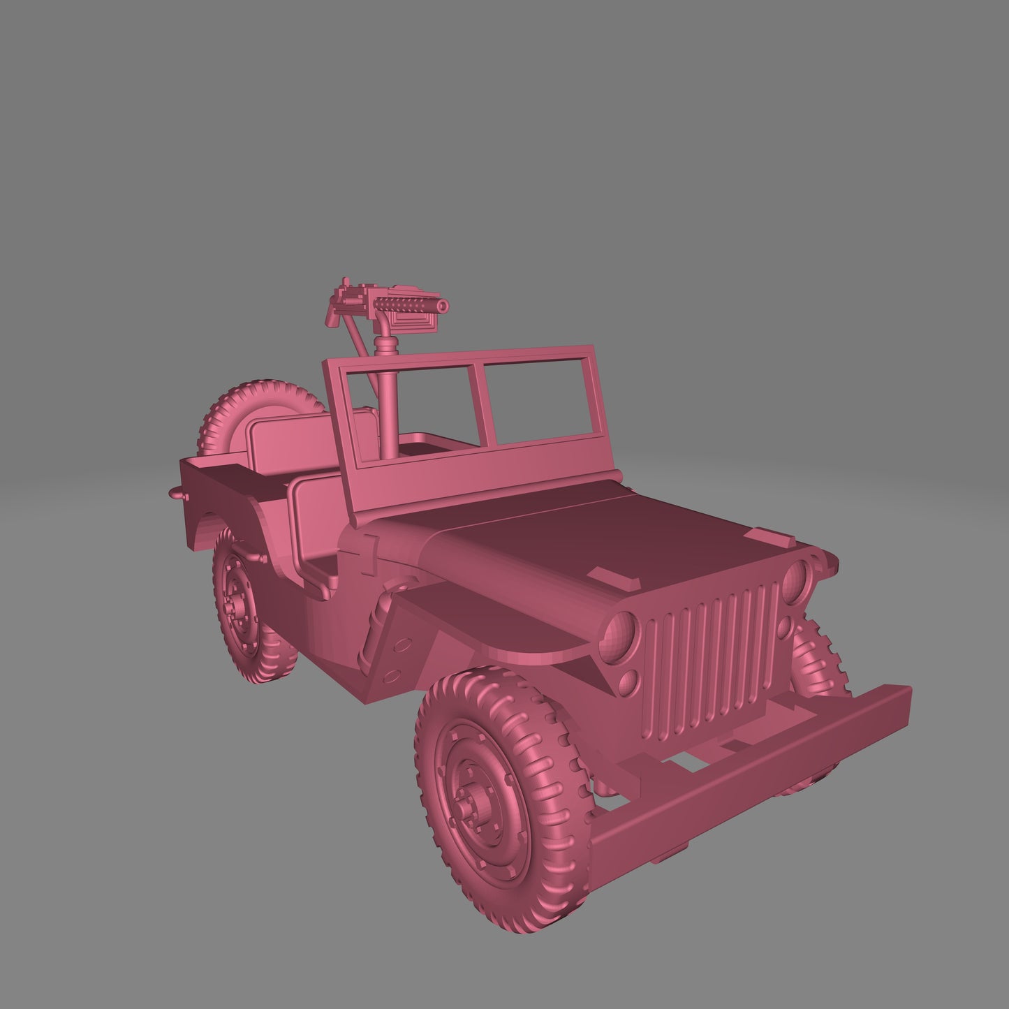 American Willys MB Jeep - MG