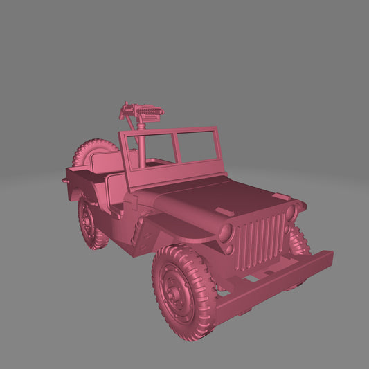 American Willys MB Jeep - MG