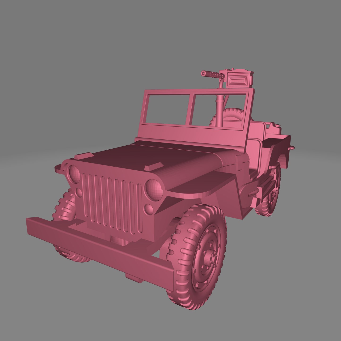 American Willys MB Jeep - MG