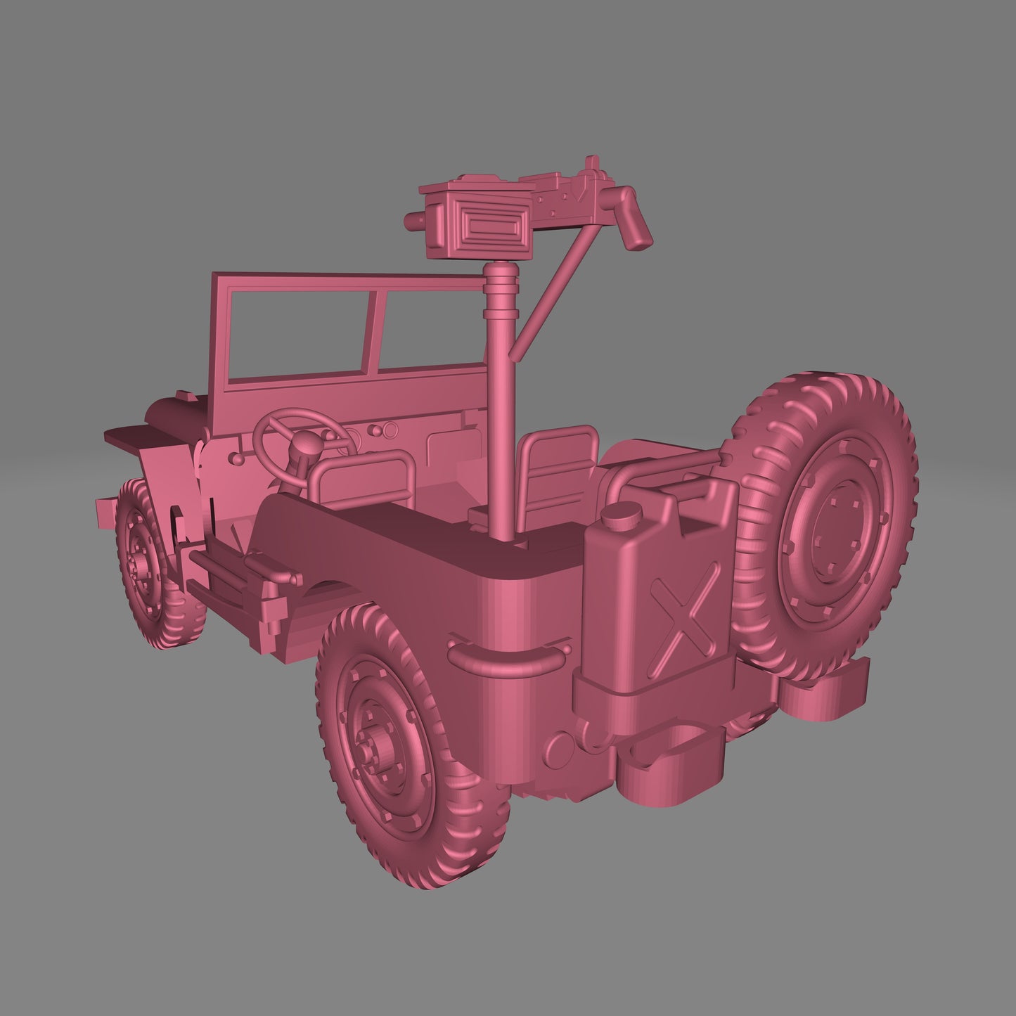 American Willys MB Jeep - MG