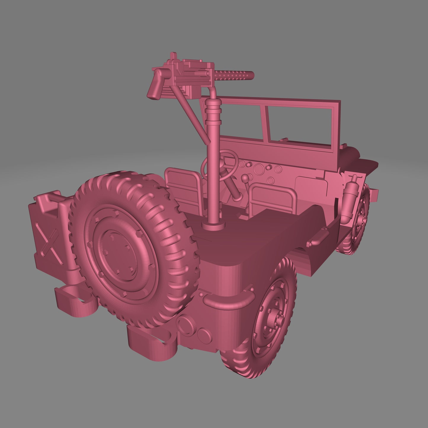 American Willys MB Jeep - MG