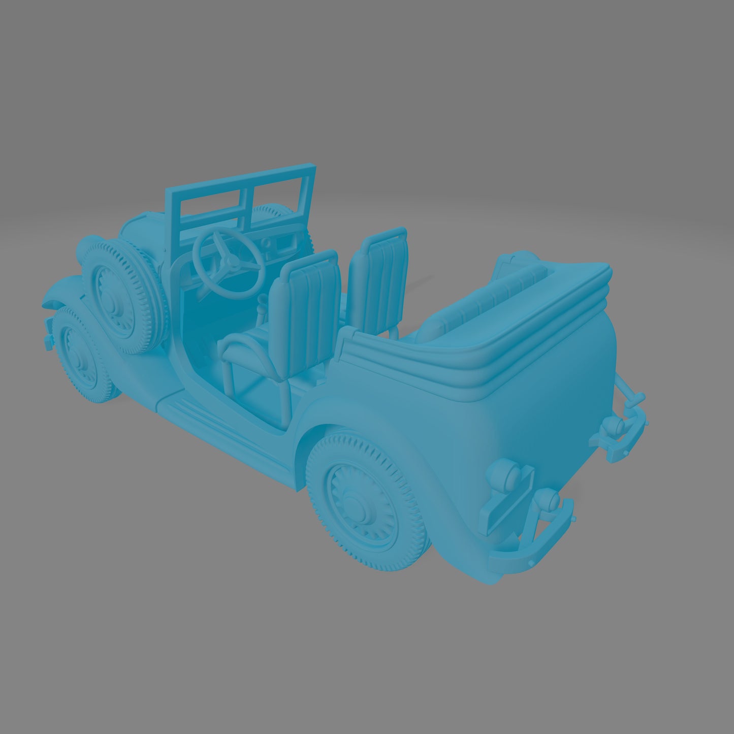 Polish Fiat 508IIIW Lazik Jeep - No Canopy