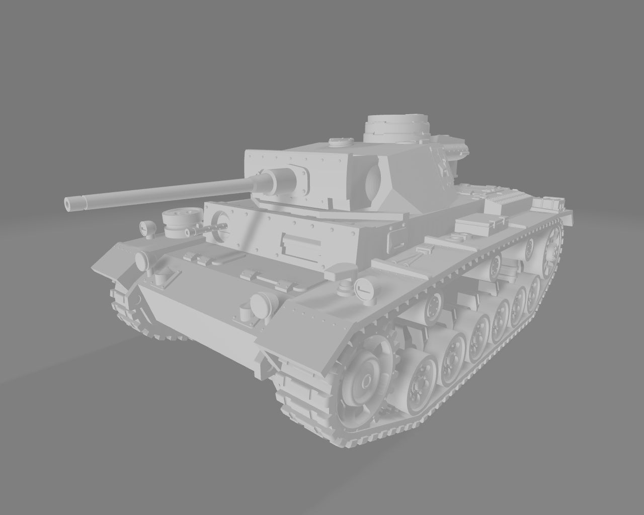 German Sd. Kfz. 141.1 - Panzer III Ausf. L Kwk 39