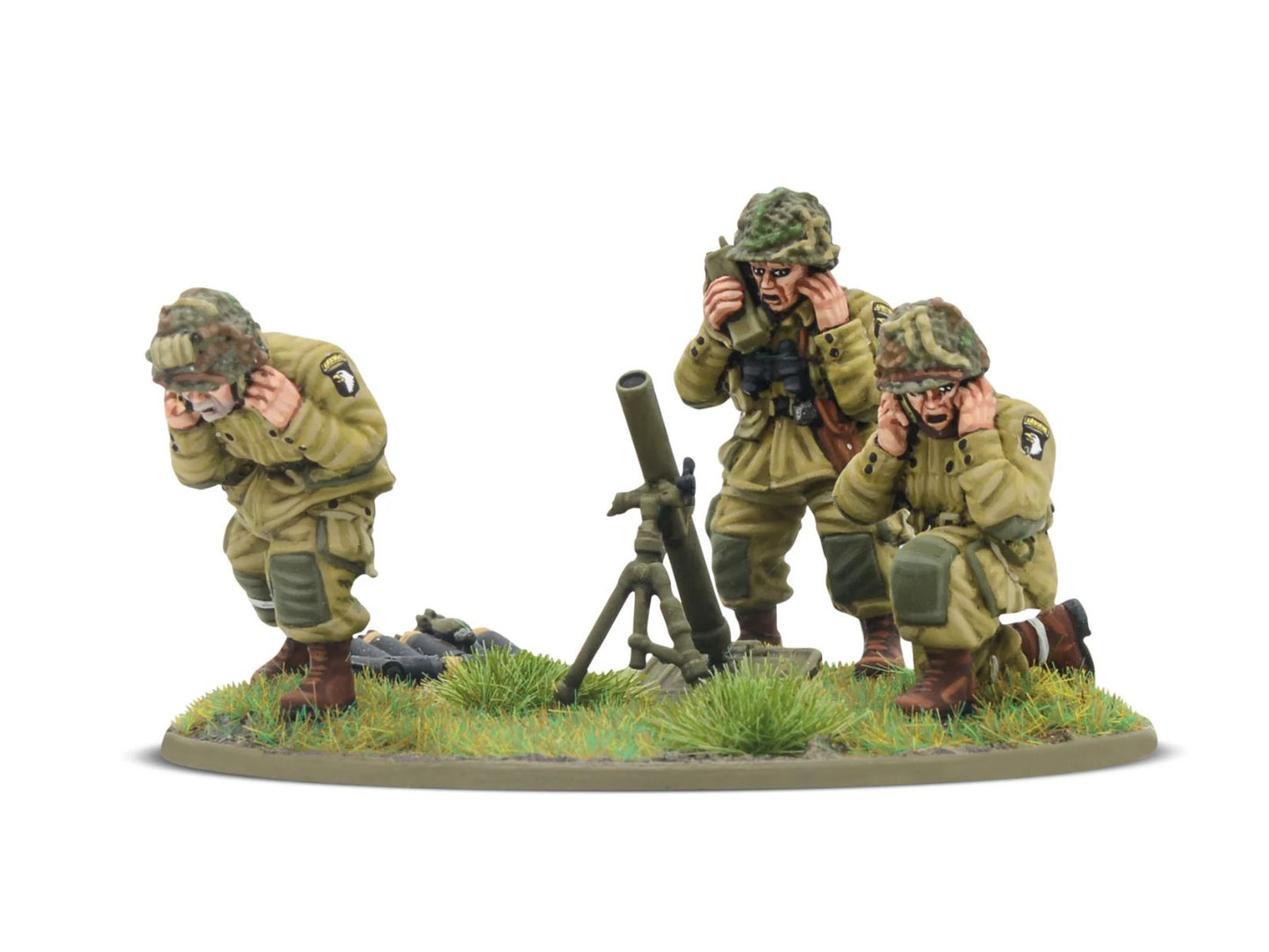 US Airborne Medium Mortar D-Day - Bolt Action