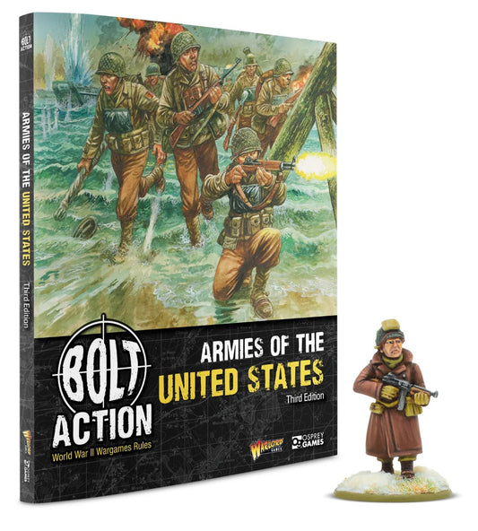 Bolt Action V3 Armies of United States w. Serg. James 'Jake' McNiece - New